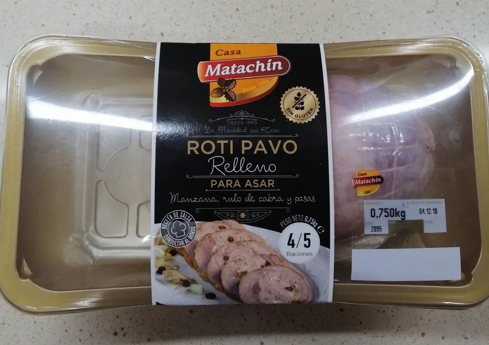 Rôti pavo relleno