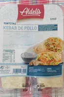 Tortitas kebab de pollo
