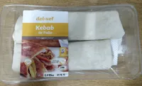 Kebab de pollo