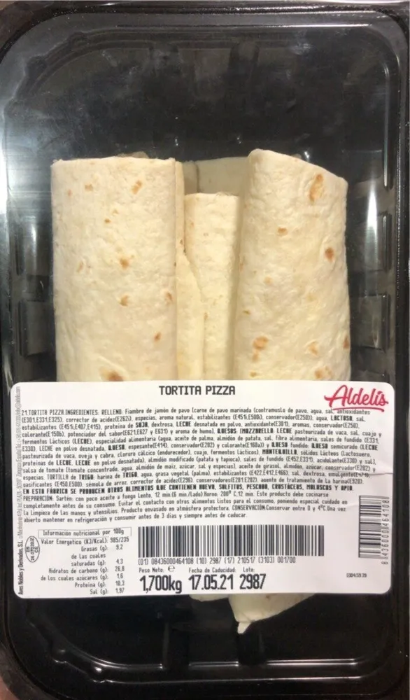 Tortita pizza