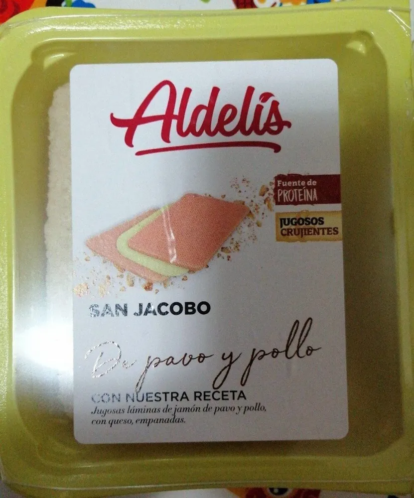 San Jacobo de pavo y pollo