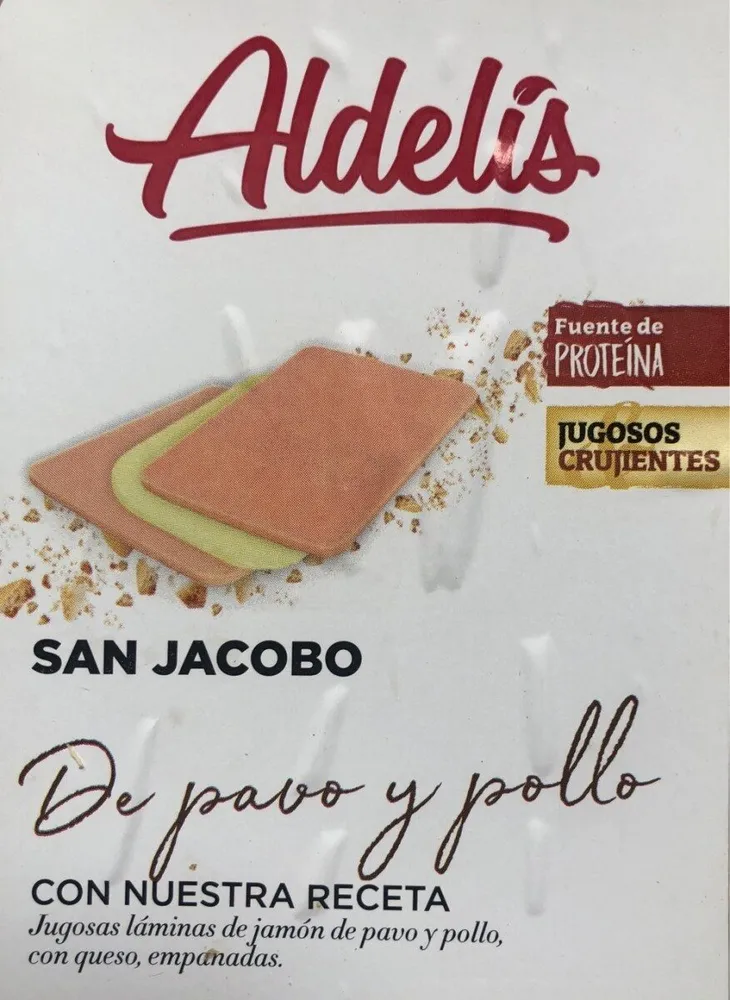 San Jacobo de pavo y pollo