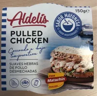 Pulled Chicken-hebras de pollo a baja temperatura con mayonesa