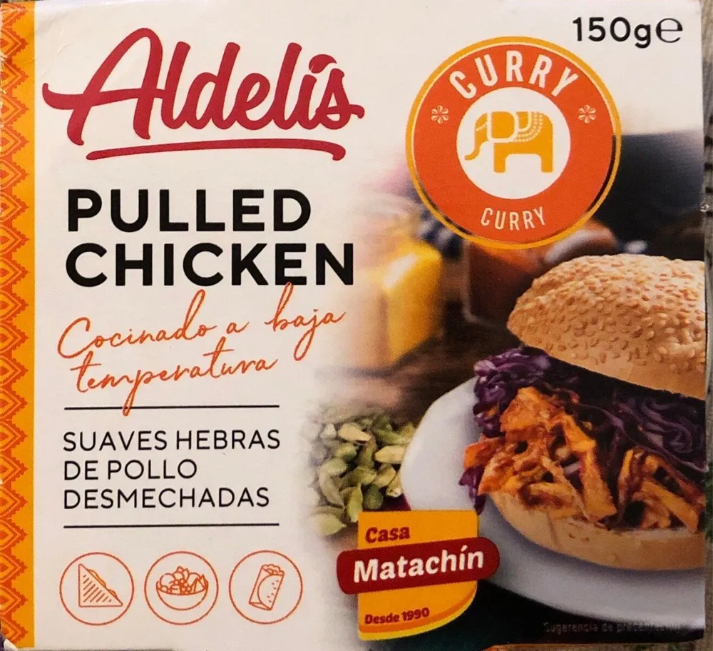Pulled chicken curry