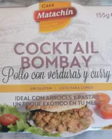 Cocktail Bombay Pollo con verduras y curry