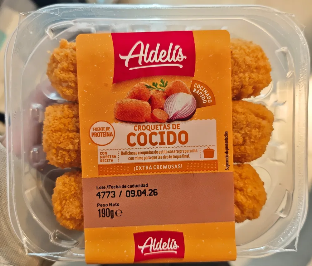 Croquetas de cocido