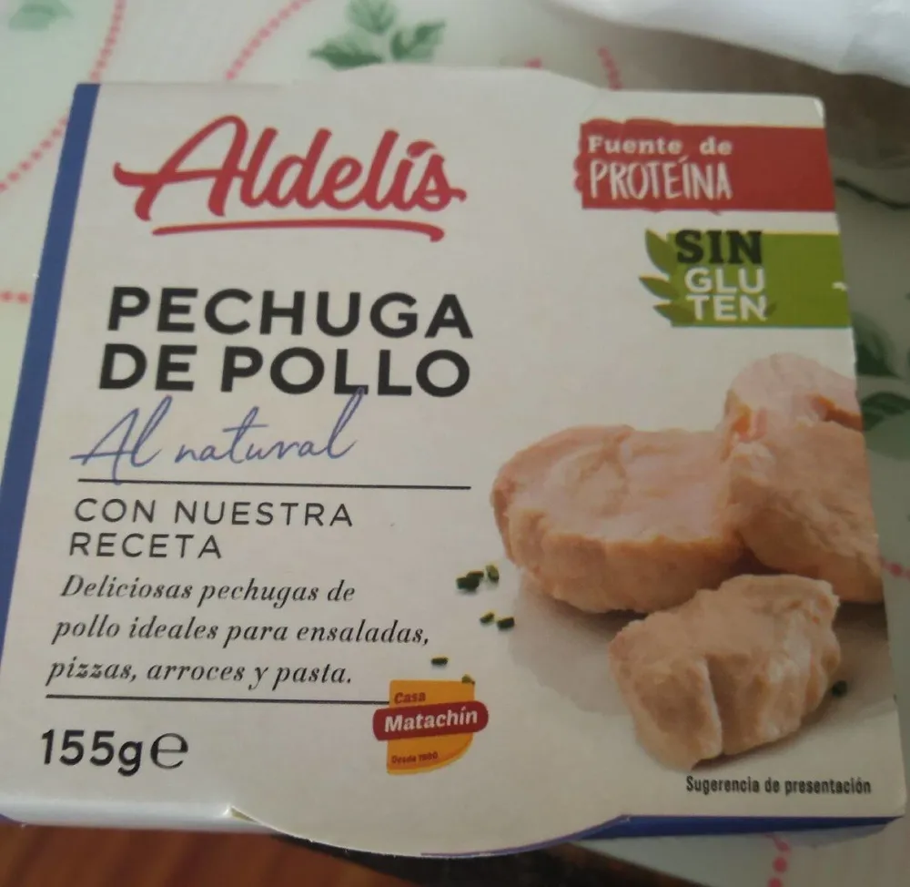 Pechuga de pollo al natural