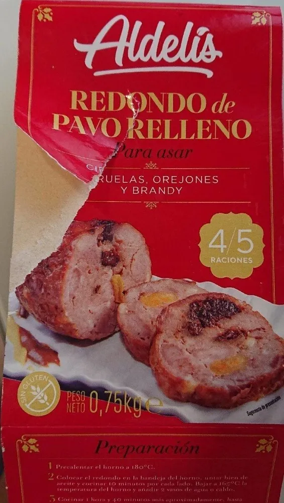 Redondo de Pavo relleno