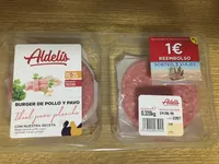 Burger de pollo y pavo