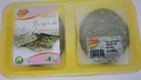 hamburguesas de pavo y espinacas