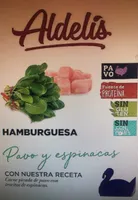 Hamburguesa de pavo y espinacas