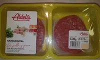 Hamburguesa de pollo y pavo