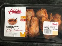 Alitas de pollo adobadas