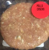 Hamburguesa pollo casero