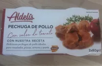 Conserva pechuga de pollo con tomate