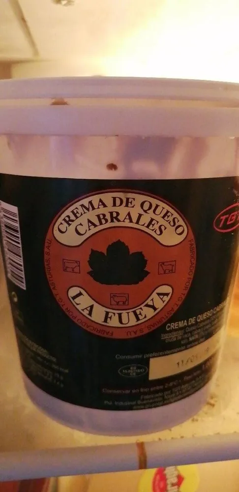 Crema de queso cabrales