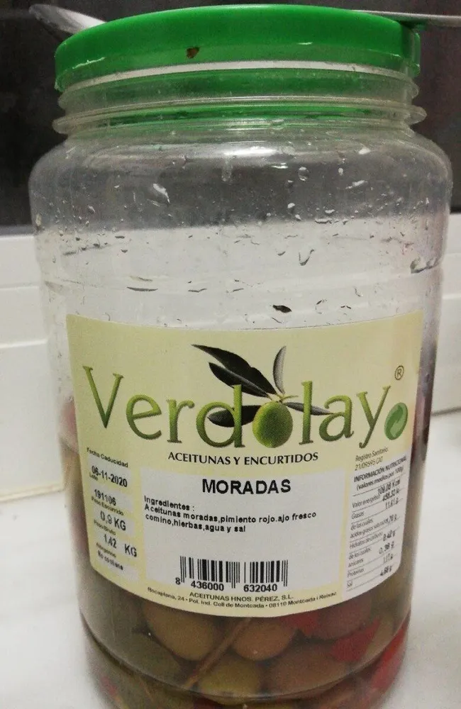 Aceitunas moradas