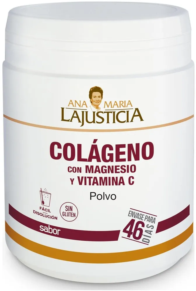 Colágeno con magnesio y vitamina C