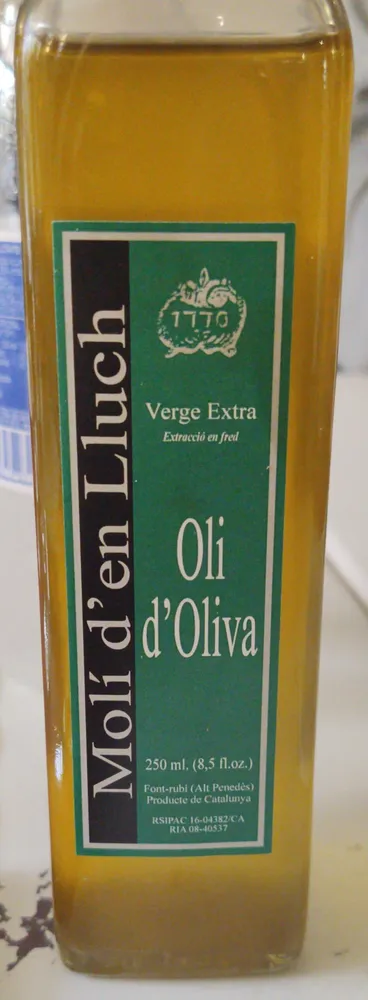 Oli d'oliva Verge Extra