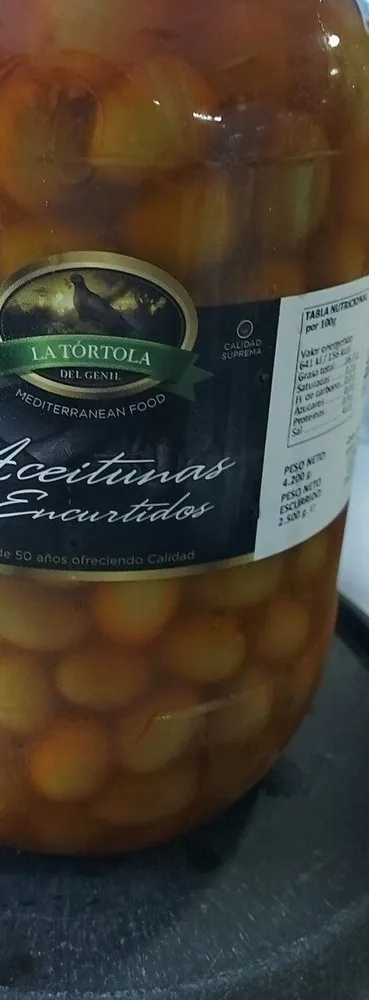 Aceitunas y encurtidos