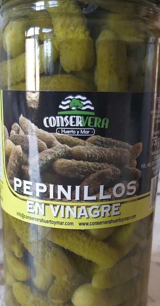 Pepinillos em vinagre