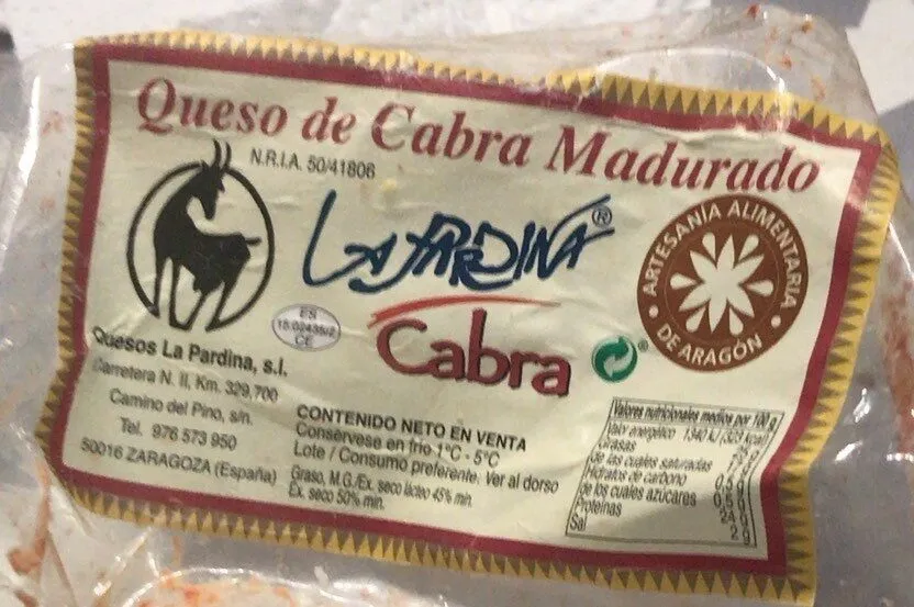 Queso de cabra madurado