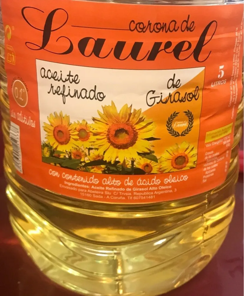 Aceite refinado de girasol alto oleico