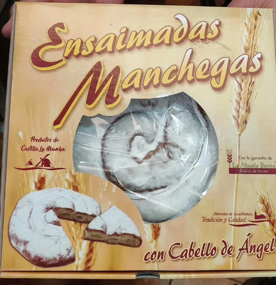 Ensaimada La Abuela Benita Cabello de Ángel