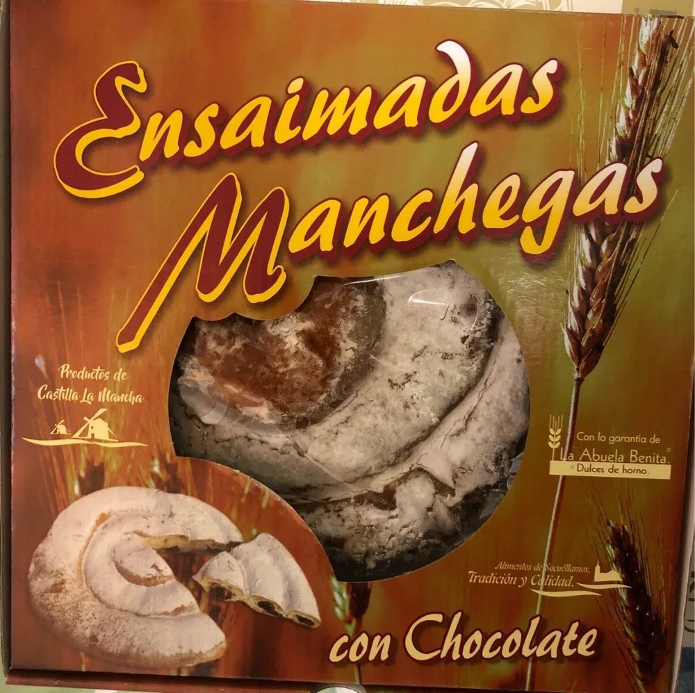 Ensaimada manchega choco