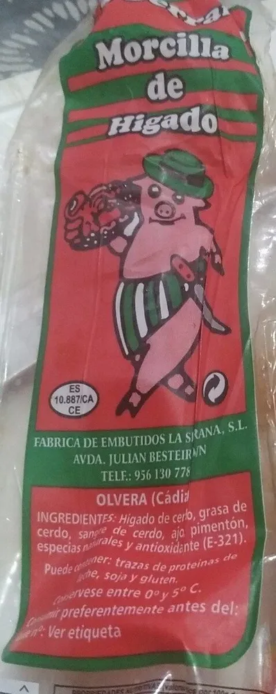 Morcilla de hígado