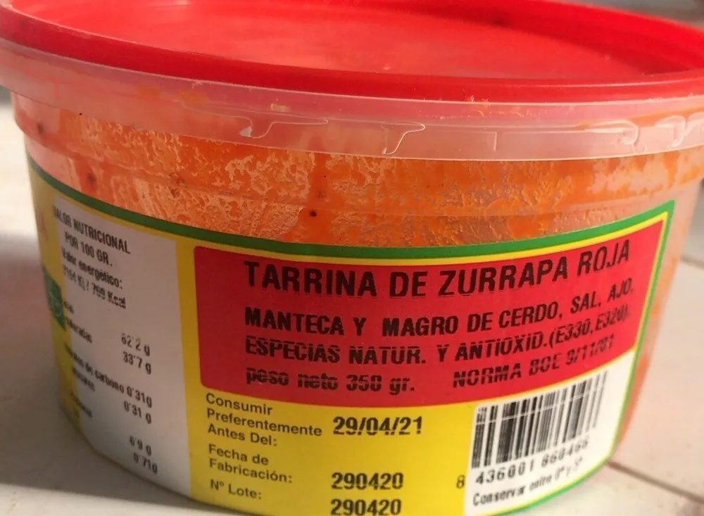 Zurrapa rojA
