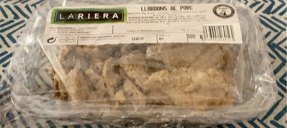 Llardons de porc