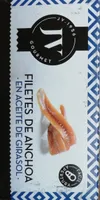 Filetes de Anchoa en Aceite de Girasol