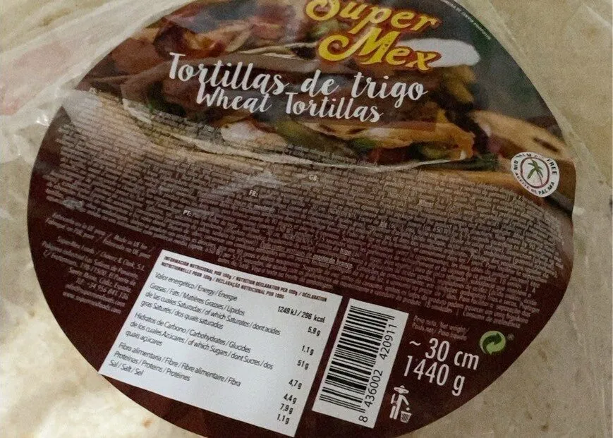 Tortillas de trigo