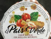 Yogur Natural con avellana Asturiana