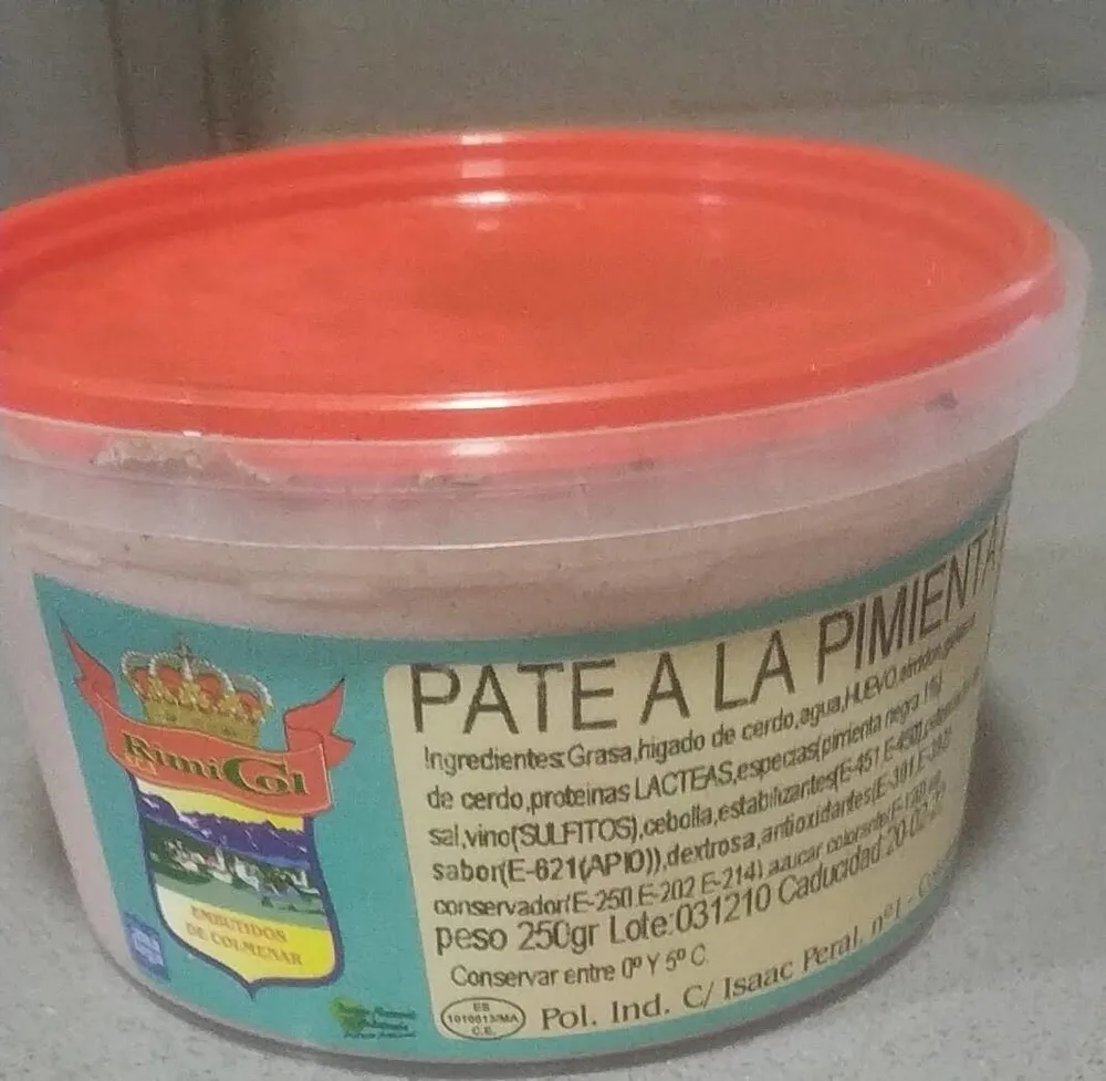 Paté a la pimienta