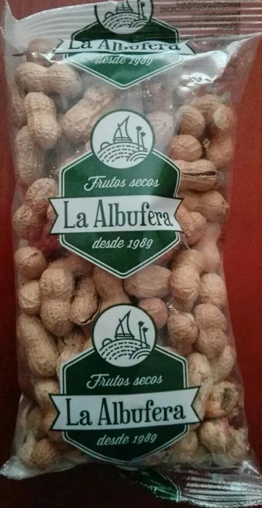 Cacahuete cáscara tostado sin sal