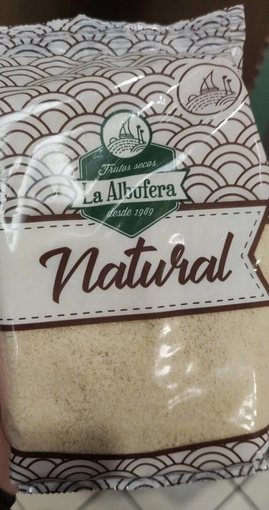 Almendra blanca molida fina