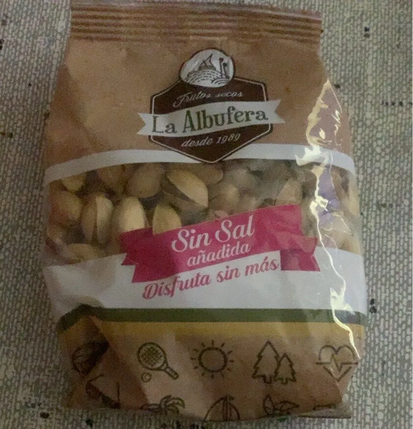 Pistacho Tostado sin sal añadida