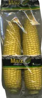 Maíz dulce fresco en mazorca
