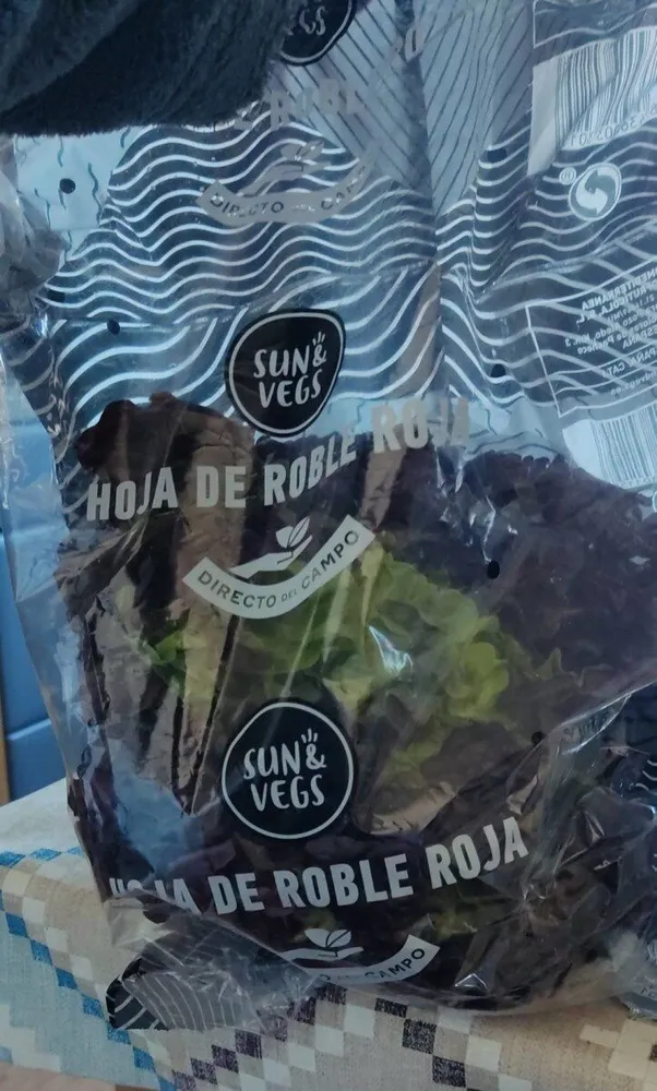 Hoja de roble roja