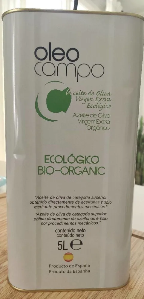 Aceite de Oliva Virgen Extra Ecológico