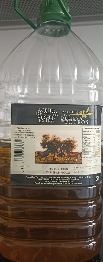 Aceite de  ooliva virgen extra