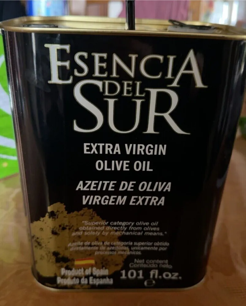 Extra Virgin Olive Oil, From Spain, Pack 4 x 3L Tin, SL 07.2017