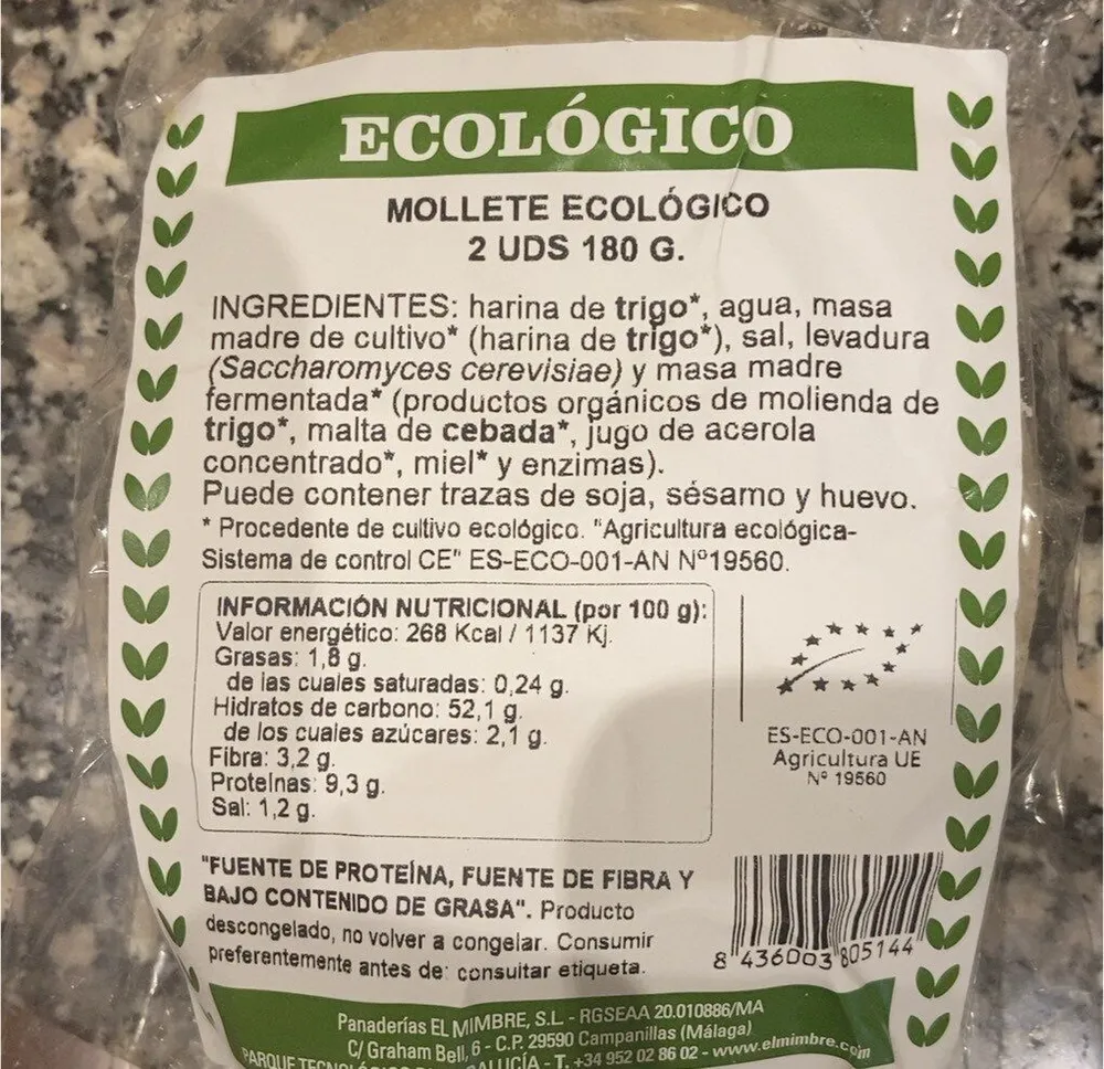 Mollete ecologico