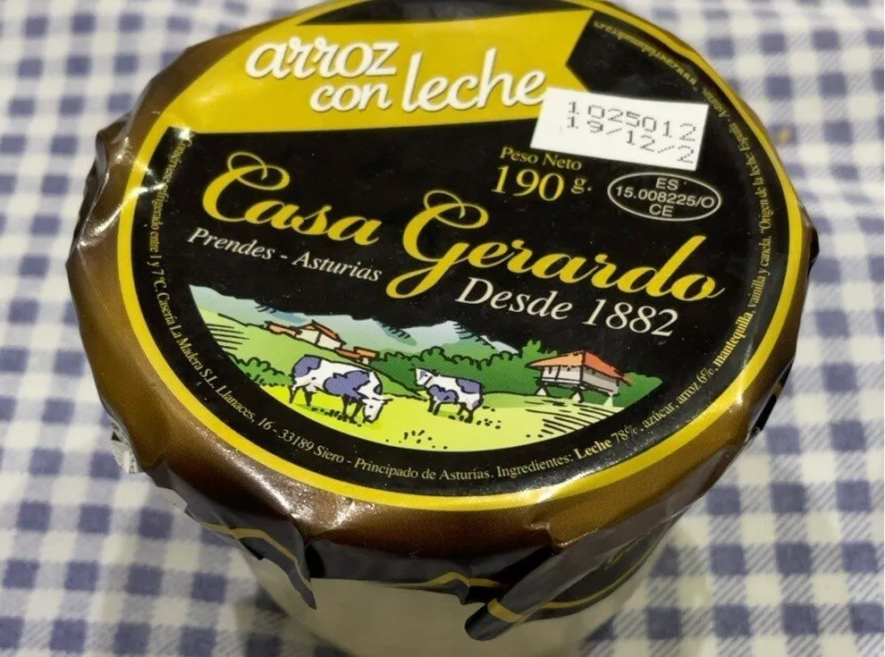 Arroz con leche