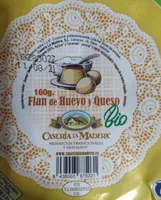 Flan de huevo y queso
