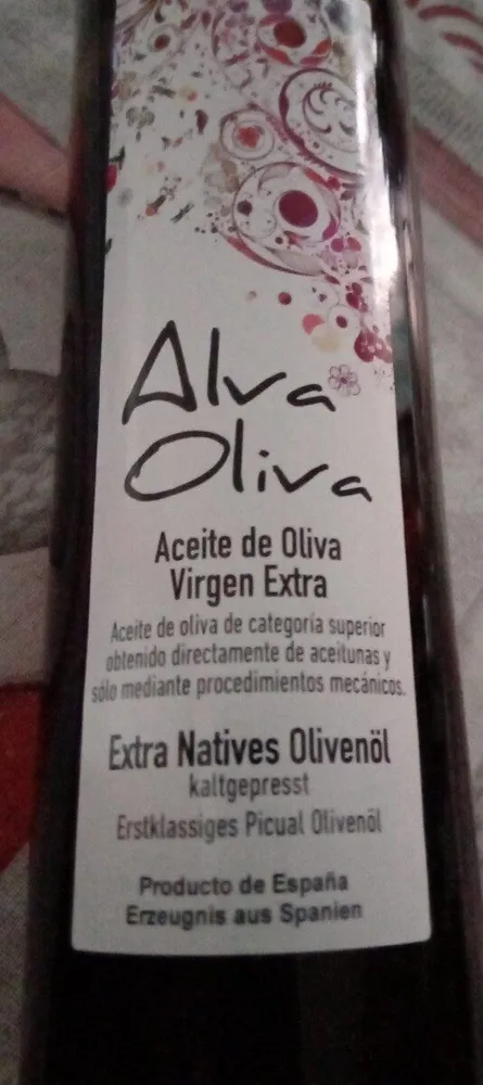 Aceite de oliva virgen extra