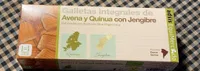 Galletas integrales de Avena y Quinua con Jengibre
