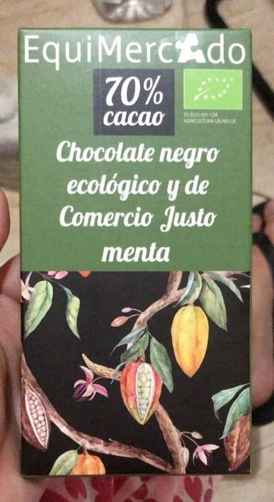 Chocolate negro ecologico